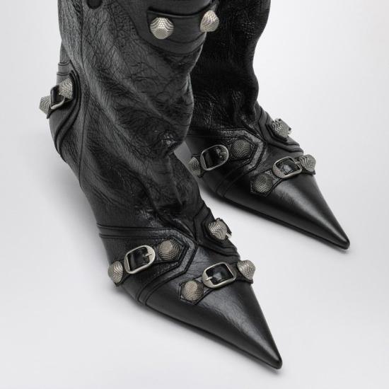 25FW 발렌시아가 부츠 802082WAD4E 1081 BLACKSILVER - BALENCIAGA