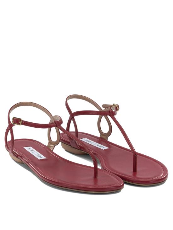 26SS 아쿠아주라 샌들 ALBFLAA0NAPCD3 RED - AQUAZZURA