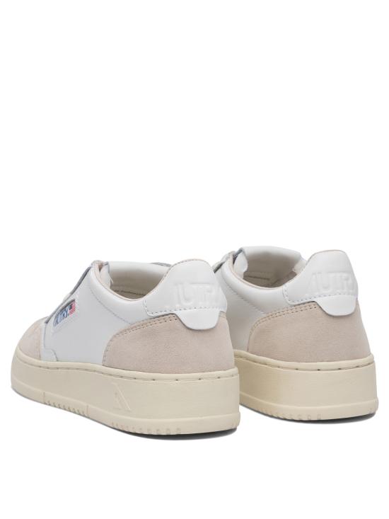 26SS 오트리 메달리스트 로우 레더 스니커즈 AULWLS33 WHITE - AUTRY