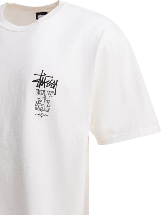 스투시 반팔 티셔츠 19051671002NATURAL WHITE - STUSSY