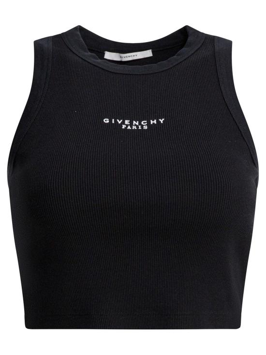 26SS 지방시 민소매 티셔츠 BW70FNP7BR001 BLACK