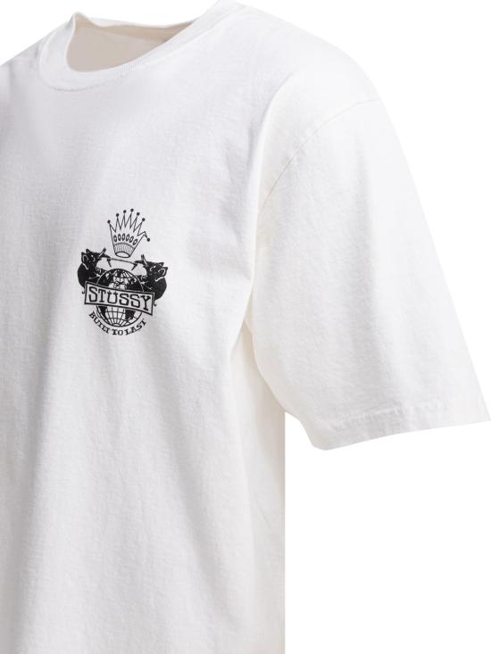  스투시 반팔 티셔츠 19051251002NATURAL WHITE - STUSSY