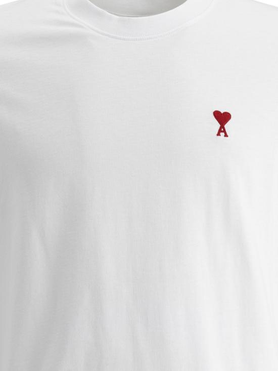 26SS 아미 반팔 티셔츠 BFUTS035724100 WHITE - AMI