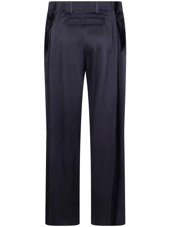 26SS 앤 드뮐미스터 스트레이트 팬츠 B0013776FA647 099 BLACK - ANN DEMEULEMEESTER