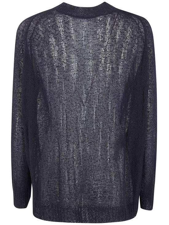 26SS 앤 드뮐미스터 스웨터 B0013758KN084 099 BLACK - ANN DEMEULEMEESTER