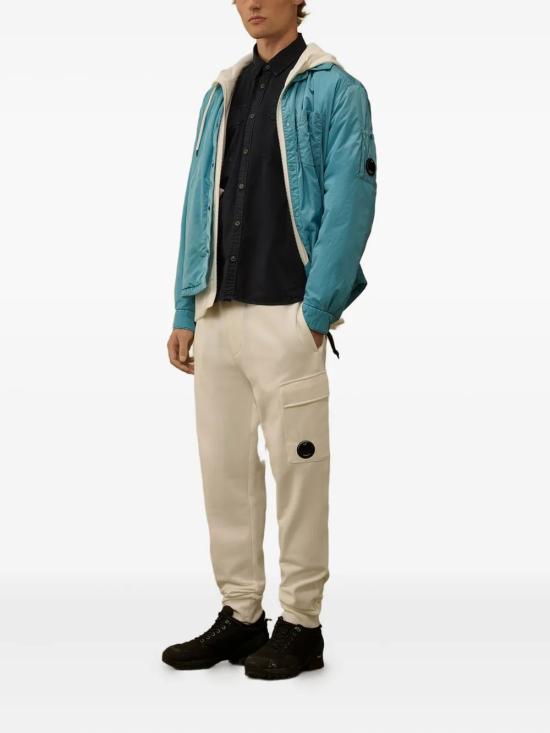 26SS 씨피 컴퍼니 오가닉 개버딘 롱슬리브 버튼 셔츠 RCCMSH706A110143G 888 TTLECLIPSE - C.P. COMPANY