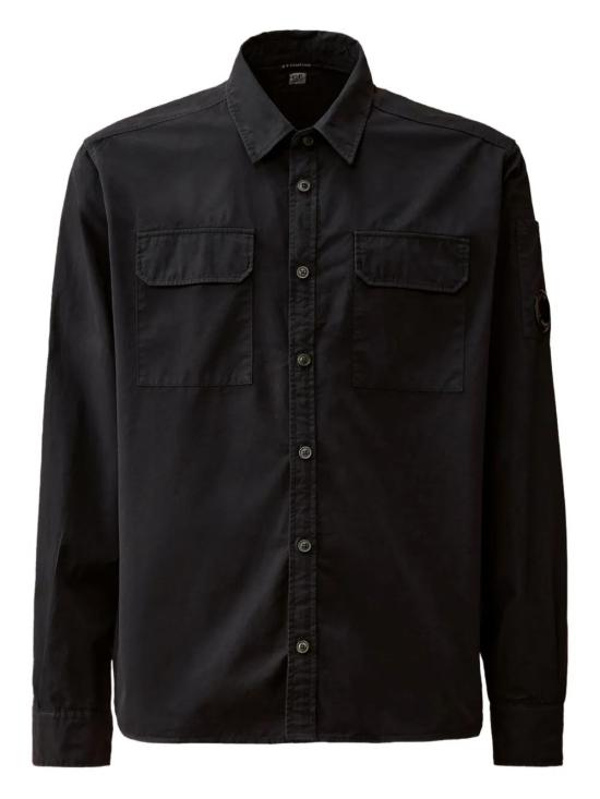 26SS 씨피 컴퍼니 오가닉 개버딘 롱슬리브 버튼 셔츠 RCCMSH706A110143G 888 TTLECLIPSE