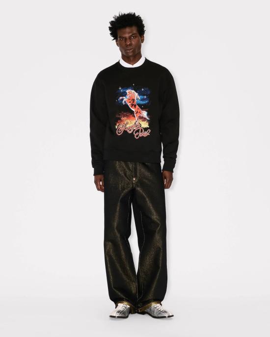 26SS 겐조 스웨터 FG55SW2004MF 99J BLACK - KENZO