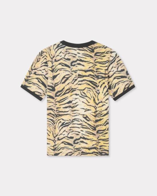 26SS 겐조 반팔 티셔츠 FG55TS1084SK 41 MARIGOLD - KENZO