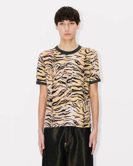 26SS 겐조 반팔 티셔츠 FG55TS1084SK 41 MARIGOLD - KENZO
