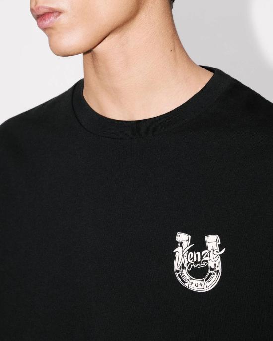 26SS 겐조 반팔 티셔츠 FG55TS2204SG 99J BLACK - KENZO