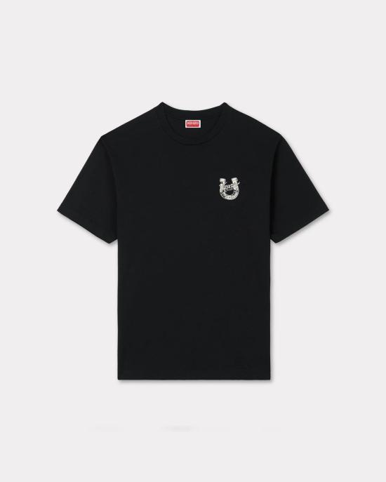 26SS 겐조 반팔 티셔츠 FG55TS2204SG 99J BLACK