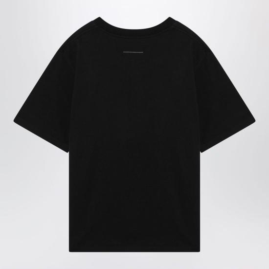 26SS MM6 메종마르지엘라 반팔 티셔츠 SH0GC0069S24311 900 BLACK - MM6 MAISON MARGIELA