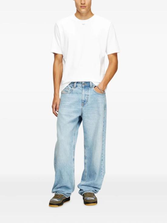 26SS 디젤 반팔 티셔츠 A199630AIJU 100 BRGHTWHITE - DIESEL