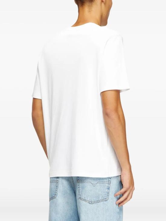 26SS 디젤 반팔 티셔츠 A199630AIJU 100 BRGHTWHITE - DIESEL