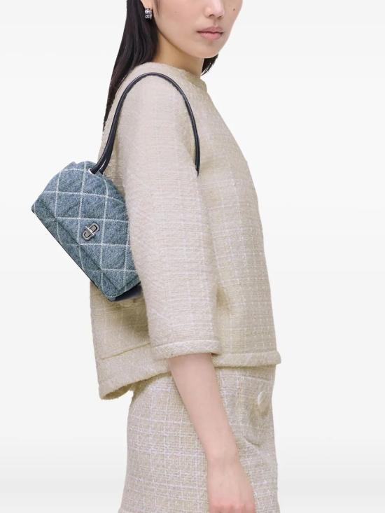 26SS 마크제이콥스 퀼티드 데님 미니 듀얼 백 2P5HSH013H03 416LIGHTWASH - MARC JACOBS