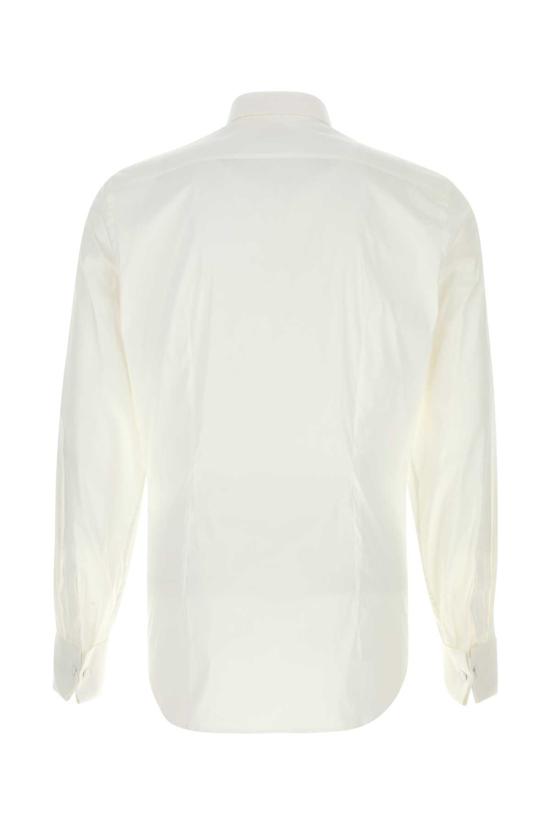 26SS 프라다 긴팔 셔츠 UCN478S23110XM F0009 WHITE - PRADA