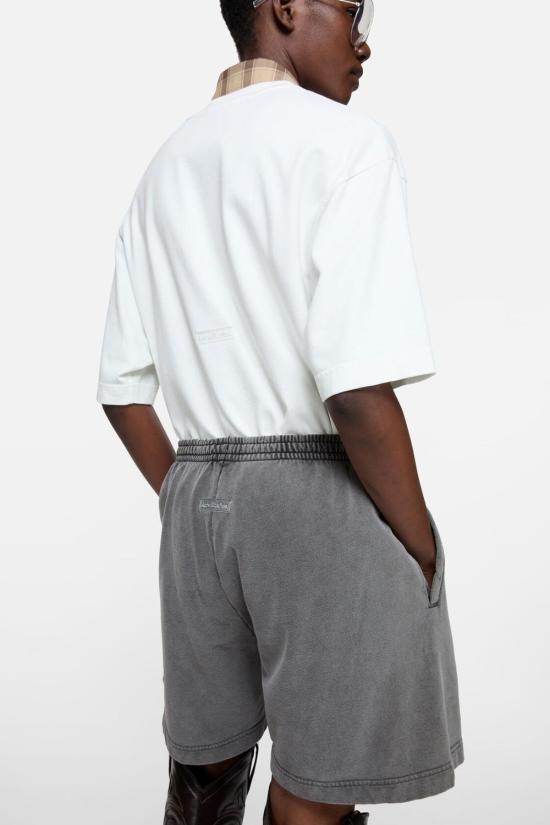 26SS 아크네 스튜디오 스트레이트 팬츠 CE0038SHOR000008 BM0 FADEDBLACK - ACNE STUDIOS