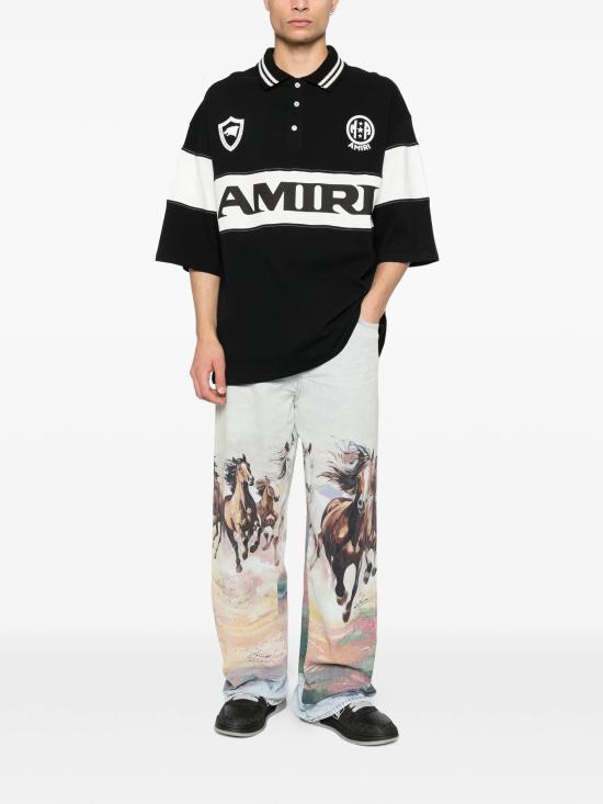 26SS 아미리 반팔 티셔츠 AMTOJR1003 001 BLACK - AMIRI