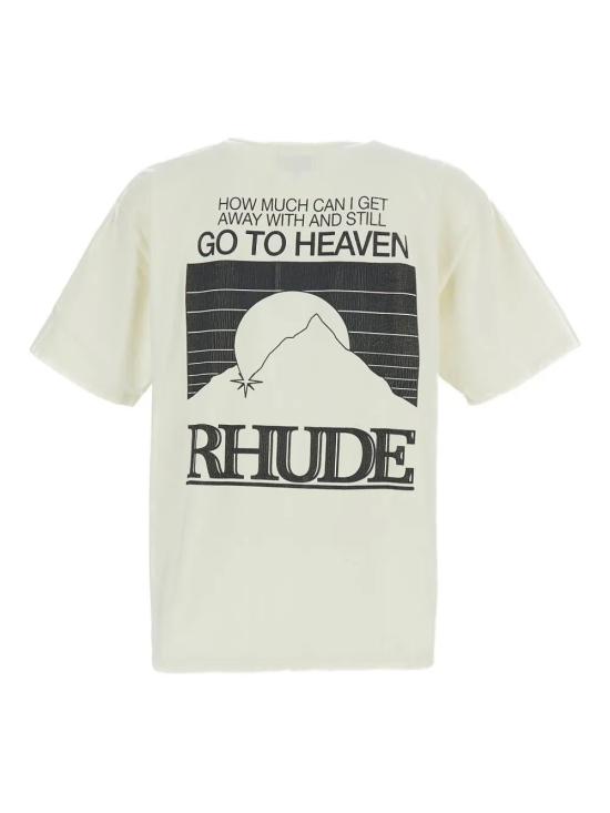 26SS 루드 반팔 티셔츠 RHPS26TT07012 3166 VINTBLWHIT - RHUDE