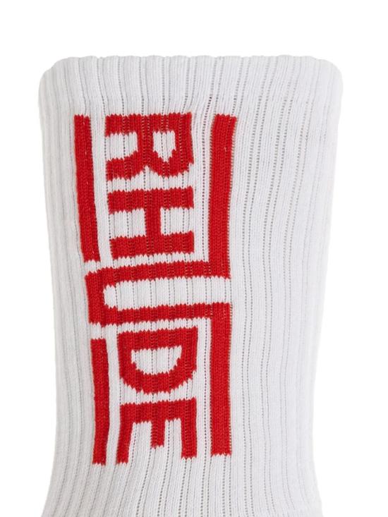 26SS 루드 양말 RHPS26SO04750 3030 WHITERED - RHUDE