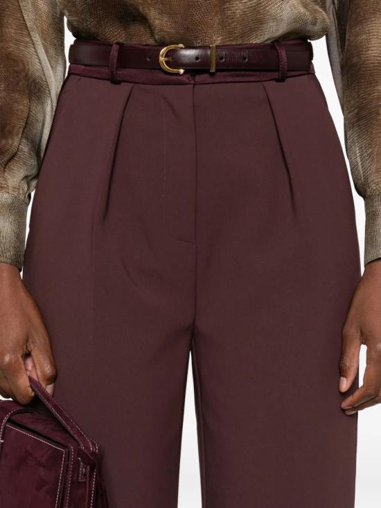 25FW 엘리자베타프랜치 스트레이트 팬츠 PA12656E2 EA4MERLOT - ELISABETTA FRANCHI