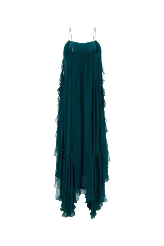 26SS 끌로에 미디 원피스 CH26SRO13001 3K5 BLUE - CHLOE