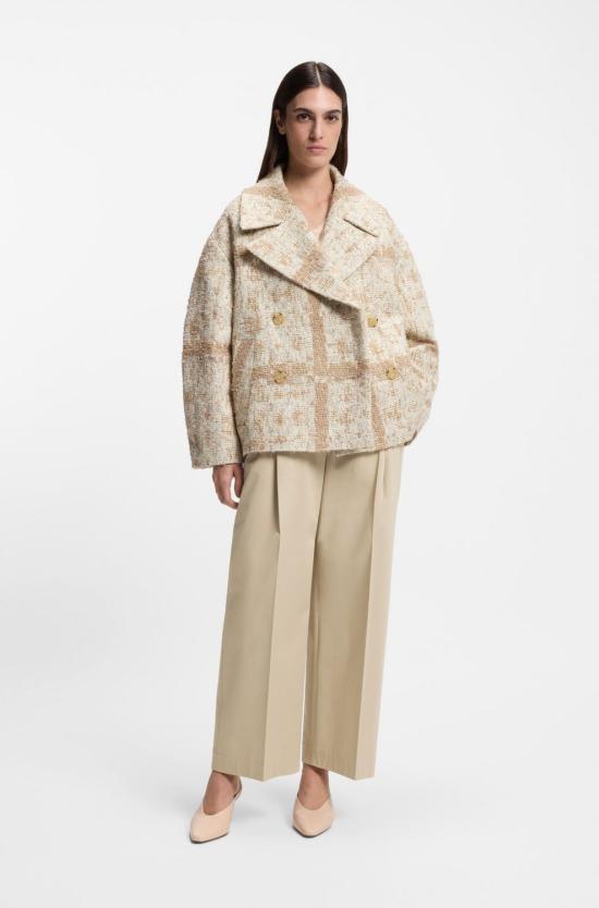 26SS 보스 스트레이트 팬츠 50551913275 BEIGE - BOSS