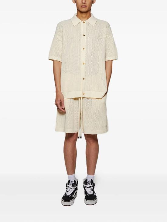 26SS 아미리 스트레이트 팬츠 AMKNSH1047 127 IVORY - AMIRI