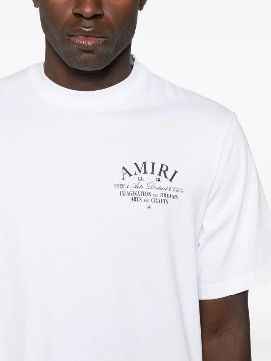 26SS 아미리 반팔 티셔츠 AMJYTE1071 100 WHITE - AMIRI
