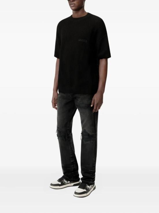 26SS 아미리 반팔 티셔츠 AMKNTE1052 001 BLACK - AMIRI
