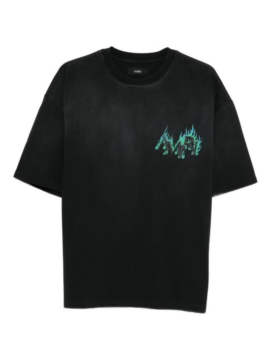 26SS 아미리 반팔 티셔츠 AMTOJR1115 001 BLACK
