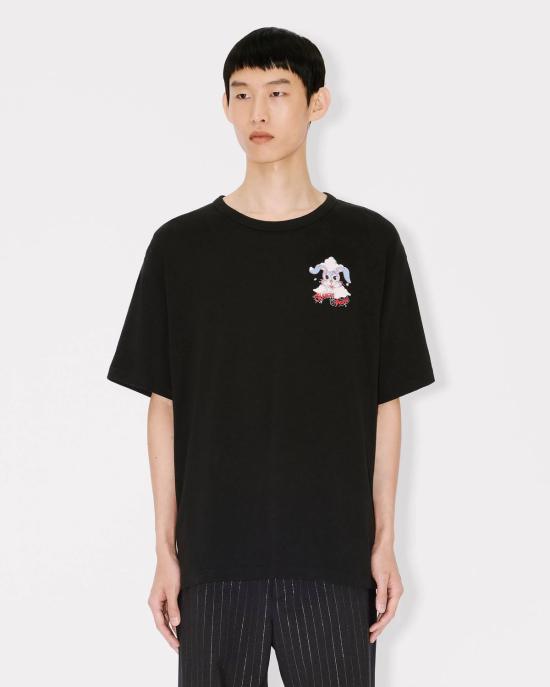26SS 겐조 반팔 티셔츠 FG55TS4014SK 99J BLACK - KENZO