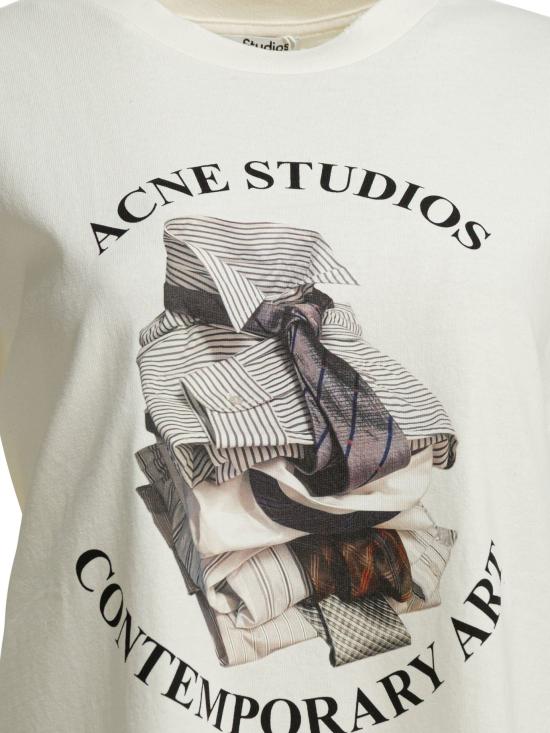 26SS 아크네 스튜디오 반팔 티셔츠 AL0534AEG - ACNE STUDIOS