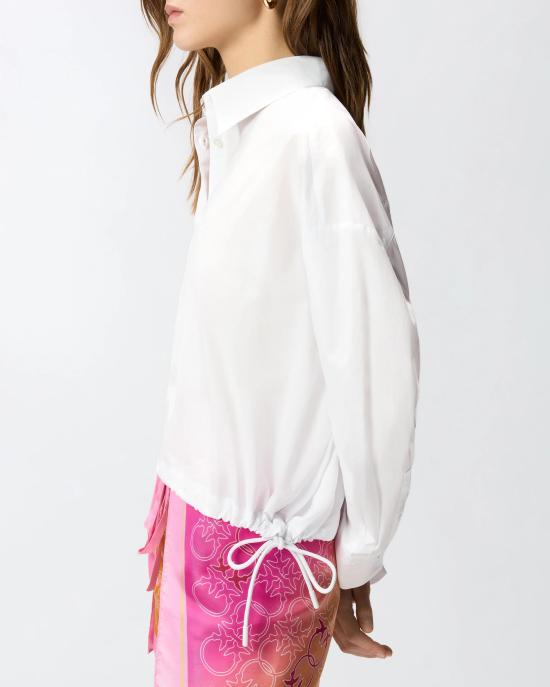 26SS 핑코 셔츠 106249A32L Z04 Bianco brill - PINKO