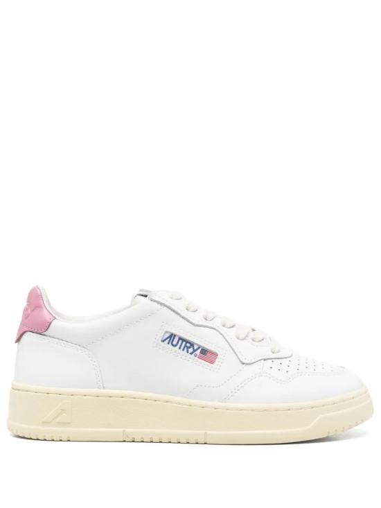 26SS 오트리 메달리스트 로우 스니커즈 AULW LL88 White polignac