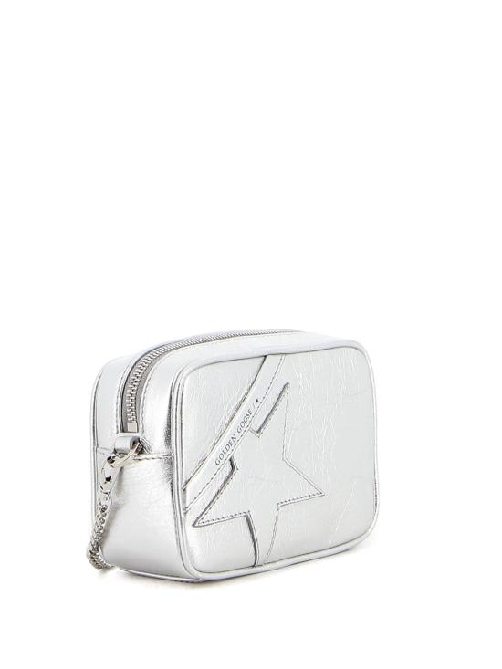26SS 골든구스 미니 스타 크로스백 GWA00228A00033570140 Silver - GOLDEN GOOSE