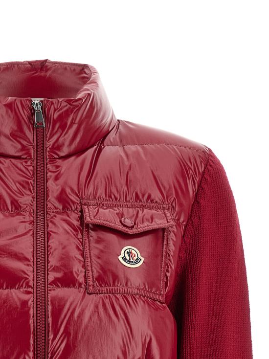 26SS 몽클레어 가디건 L10939B00023M7774 470 ROSSO - MONCLER