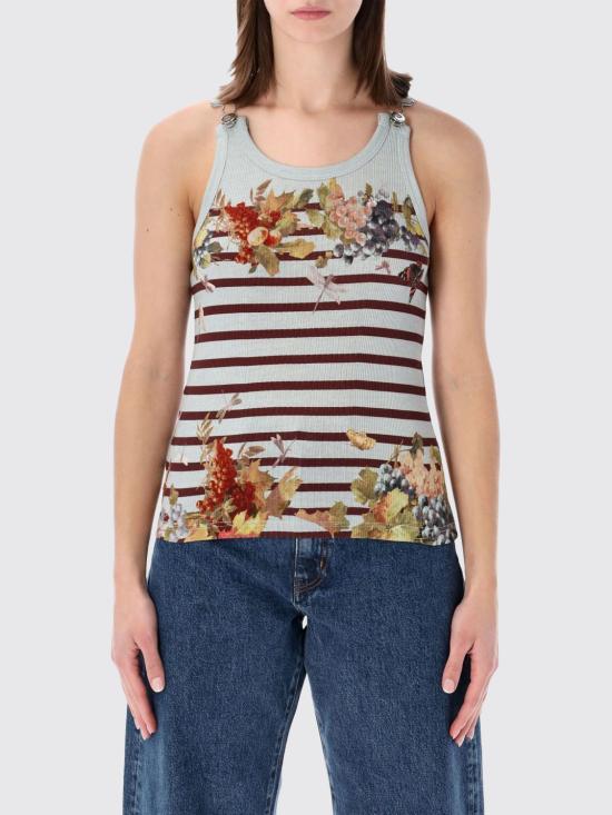 26SS 장 폴 고티에 민소매 티셔츠 TO428J041P 5690 Blue