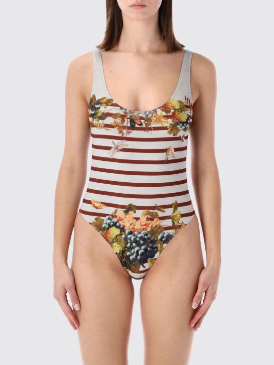 26SS 장 폴 고티에 원피스 수영복 SW101J037P 5690 Blue