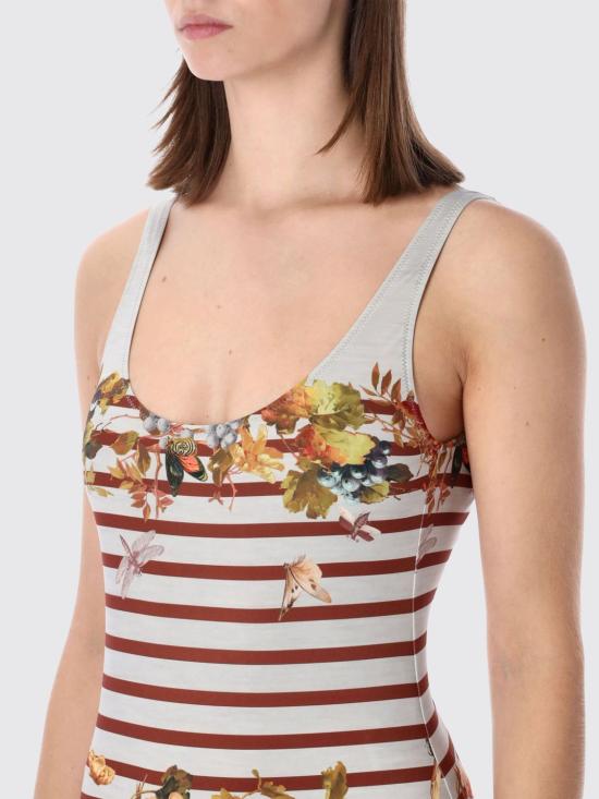 26SS 장 폴 고티에 원피스 수영복 SW101J037P 5690 Blue - JEAN PAUL GAULTIER