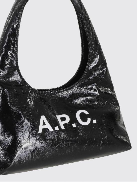 26SS 아페쎄 베이비 니논 숄더백 PUACCF67027 LZZ Black - A.P.C.