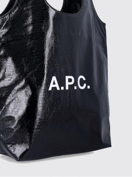 26SS 아페쎄 니논 스몰 토트백 M61861PUACC LZZ Black - A.P.C.