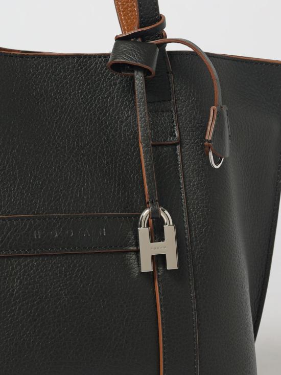 26SS 호간 토트백 KBW01WA0200UZU 7E25 Black - HOGAN