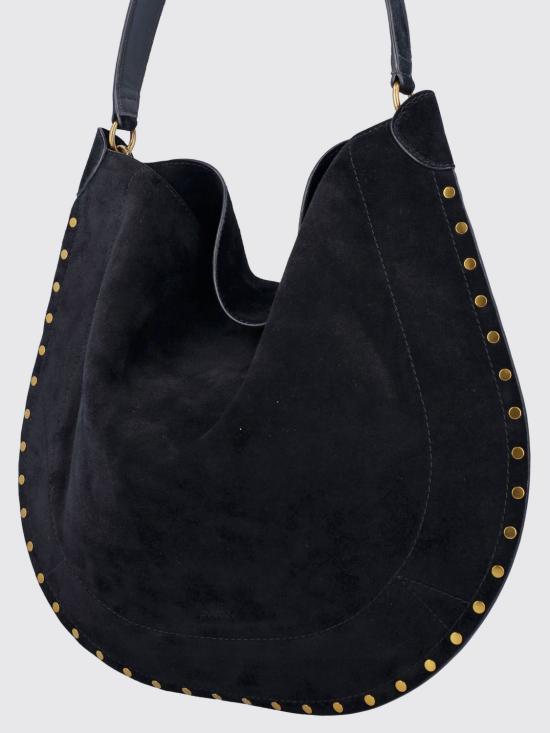 26SS 이자벨마랑 OSKAN 오스칸 문 숄더백 PP0200FAB2C03M 01BK Black - ISABEL MARANT