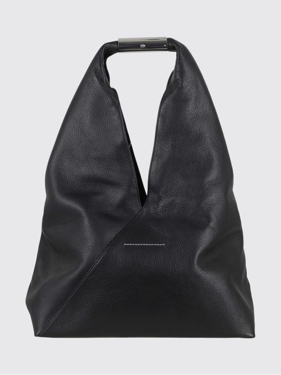 26SS MM6 메종마르지엘라 주얼 핸들 재패니즈 백 그레인 레더 SB6WD0043P7255 T8013 Black - MM6 MAISON MARGIELA