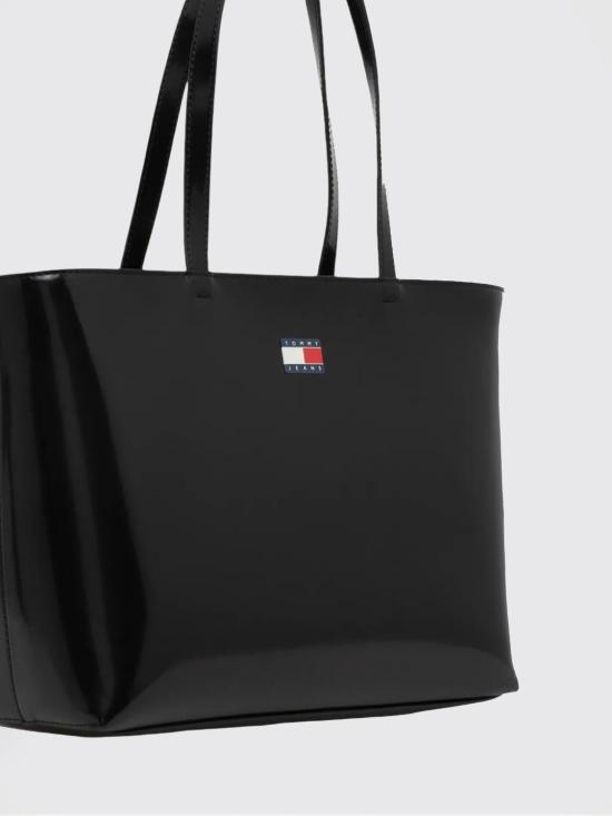 26SS 타미힐피거 토트백 AW0AW18069 BDS Black - TOMMY HILFIGER