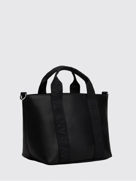 26SS 타미힐피거 토트백 AW0AW18063 BDS Black - TOMMY HILFIGER