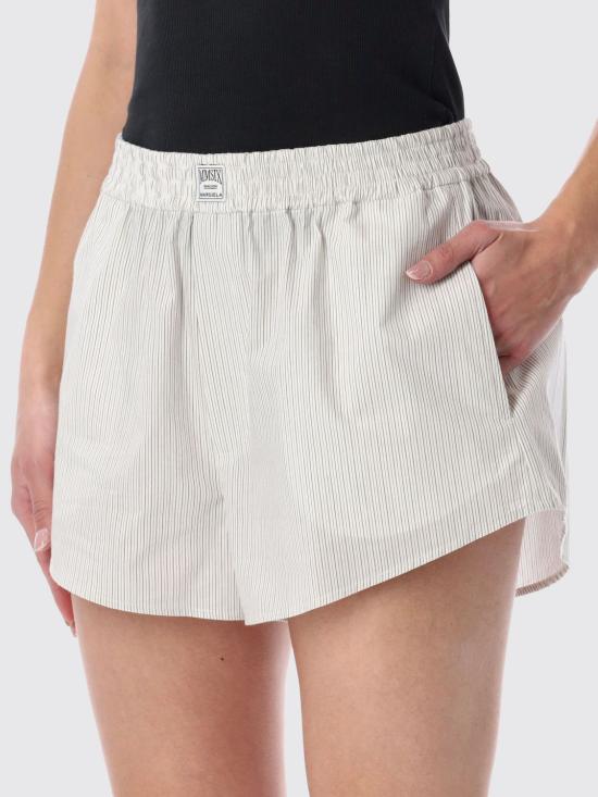 26SS MM6 메종마르지엘라 포플린 코튼 쇼츠 S52MU0134M35730 001F White - MM6 MAISON MARGIELA