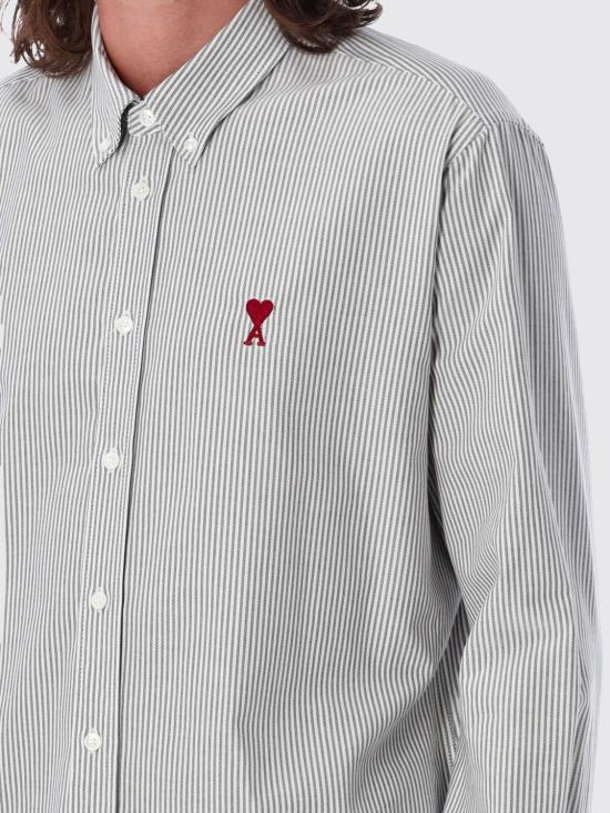 26SS 아미 ADC버튼 다운 셔츠 BFUSH063CO0087 039 White - AMI